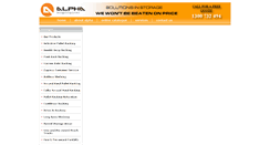 Desktop Screenshot of alpharacking.com.au